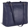 image:imageLeather Purse For Women  Real Leather Tote For Women  Ladies Shoulder Handbag For Work Travel Casual UseNappa Blue