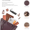 image:imageLeather Purse For Women  Real Leather Tote For Women  Ladies Shoulder Handbag For Work Travel Casual UseNappa Brown