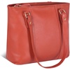 image:imageLeather Purse For Women  Real Leather Tote For Women  Ladies Shoulder Handbag For Work Travel Casual UseNappa Orange