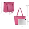 image:imageLeather Purse For Women  Real Leather Tote For Women  Ladies Shoulder Handbag For Work Travel Casual UseNappa Pink