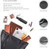 image:imageLeather Purse For Women  Real Leather Tote For Women  Ladies Shoulder Handbag For Work Travel Casual UseSmooth Black