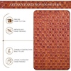 image:imageLeather Purse For Women  Real Leather Tote For Women  Ladies Shoulder Handbag For Work Travel Casual UseTan Small Weaving