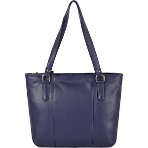 image:imageLeather Purse For Women  Real Leather Tote For Women  Ladies Shoulder Handbag For Work Travel Casual UseNappa Blue